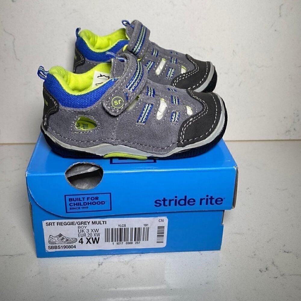 STRIDE RITE Srt Reggie Sneaker - - Picture 2 of 5